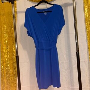 Nine West Blue Midi Dress